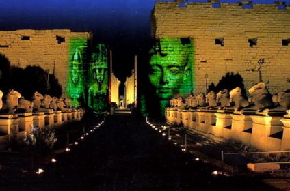 Sound and Light Show at Karnak Temple